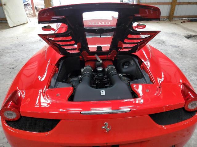 ZFF68NHA6D0190570 - 2013 FERRARI 458 SPIDER RED photo 11