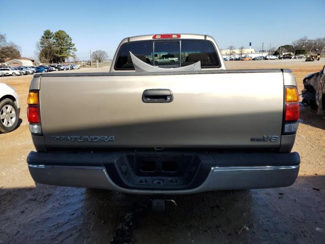 5TBRT34164S445258 - 2004 TOYOTA TUNDRA ACCESS CAB SR5 GOLD photo 6