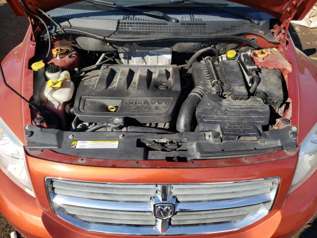 1B3CB3HAXAD566426 - 2010 DODGE CALIBER MAINSTREET ORANGE photo 11