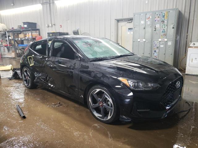 KMHTH6AB5LU030922 - 2020 HYUNDAI VELOSTER TURBO BLACK photo 4