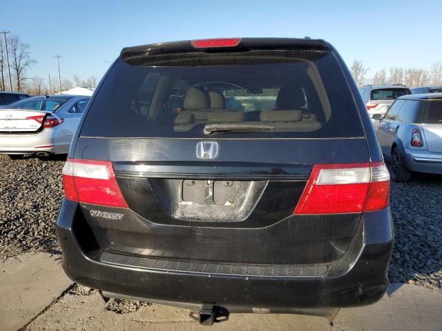 5FNRL38707B050801 - 2007 HONDA ODYSSEY EXL BLACK photo 6