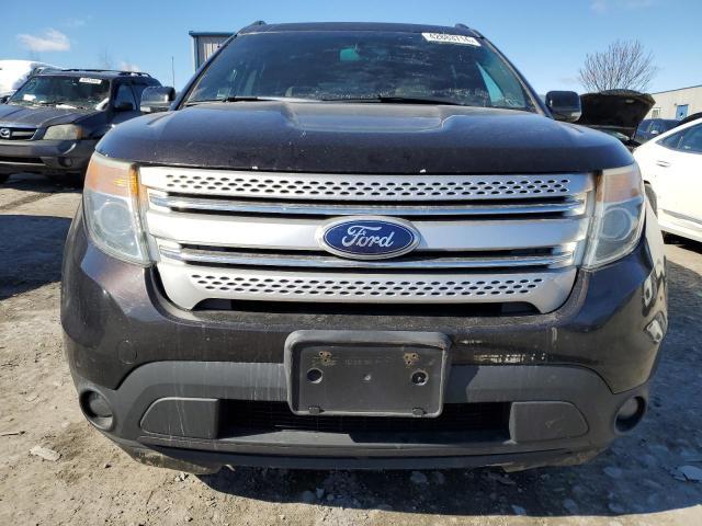 1FM5K8D87DGC67160 - 2013 FORD EXPLORER XLT BROWN photo 5