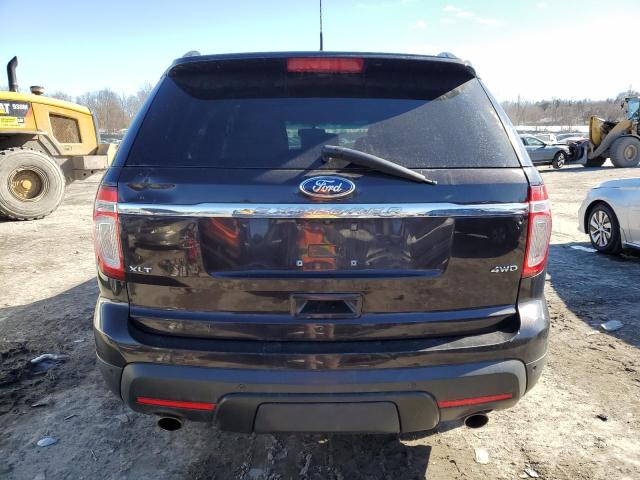 1FM5K8D87DGC67160 - 2013 FORD EXPLORER XLT BROWN photo 6