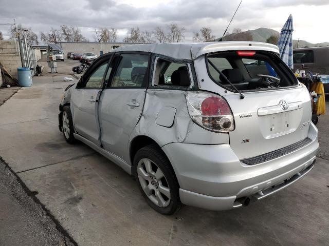 2T1KR32E35C339115 - 2005 TOYOTA COROLLA MA XR SILVER photo 2