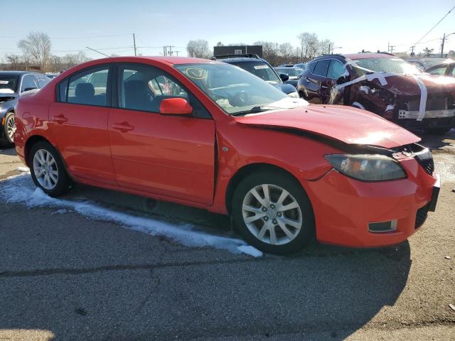 JM1BK32F771673524 - 2007 MAZDA 3 I RED photo 4