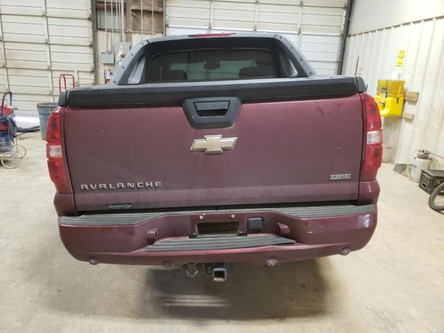 3GNEC12028G170200 - 2008 CHEVROLET AVALANCHE C1500 RED photo 6