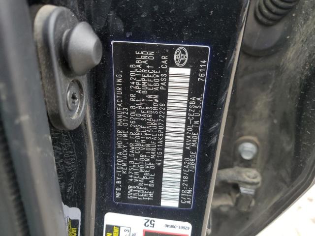 4T1G11AK8PU772228 - 2023 TOYOTA CAMRY SE NIGHT SHADE BLACK photo 13