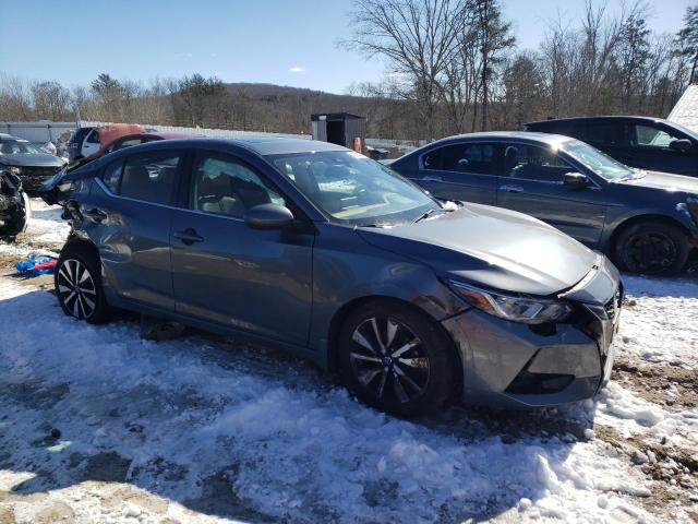 3N1AB8CVXMY324866 - 2021 NISSAN SENTRA SV GRAY photo 4