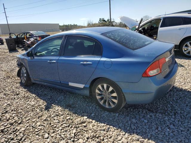 2HGFA16839H324547 - 2009 HONDA CIVIC EX BLUE photo 2