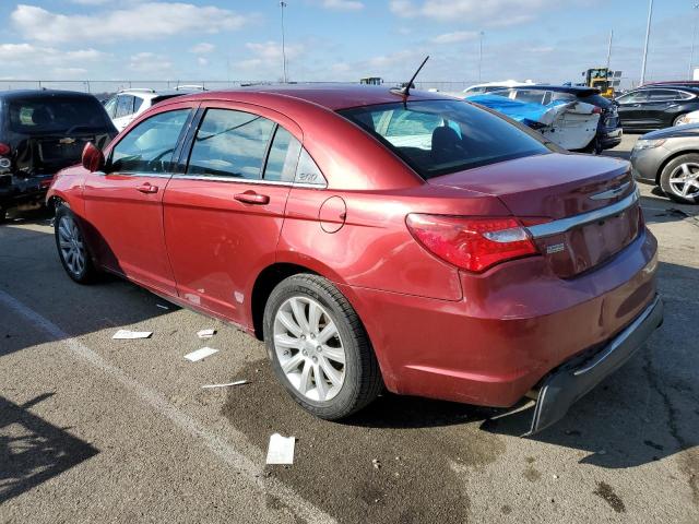 1C3CCBBG5EN115122 - 2014 CHRYSLER 200 LX TOURING RED photo 2