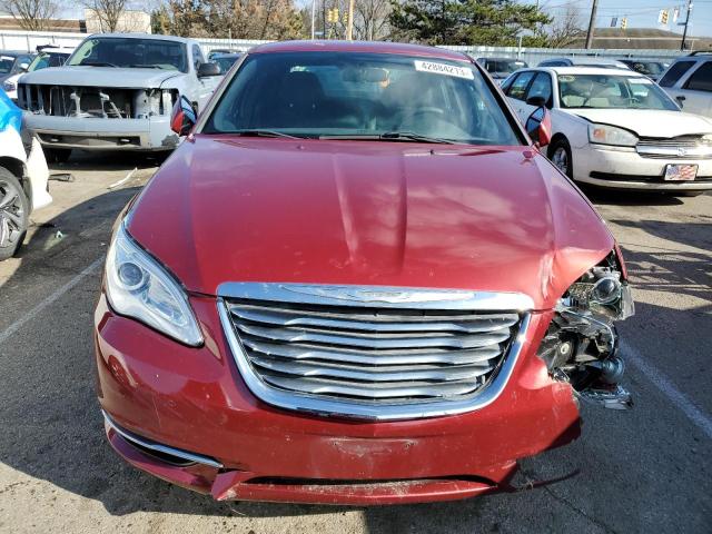 1C3CCBBG5EN115122 - 2014 CHRYSLER 200 LX TOURING RED photo 5