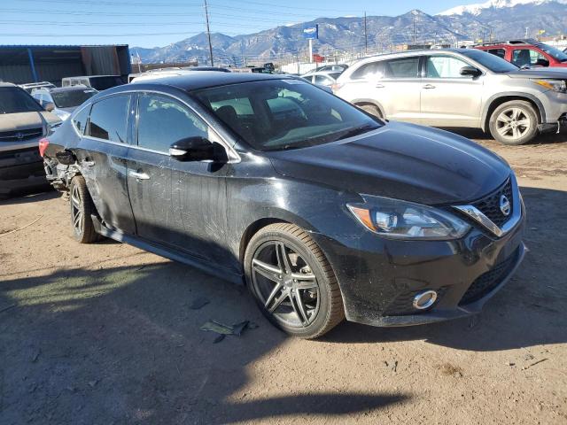 3N1AB7AP3GY218603 - 2016 NISSAN SENTRA S BLACK photo 4