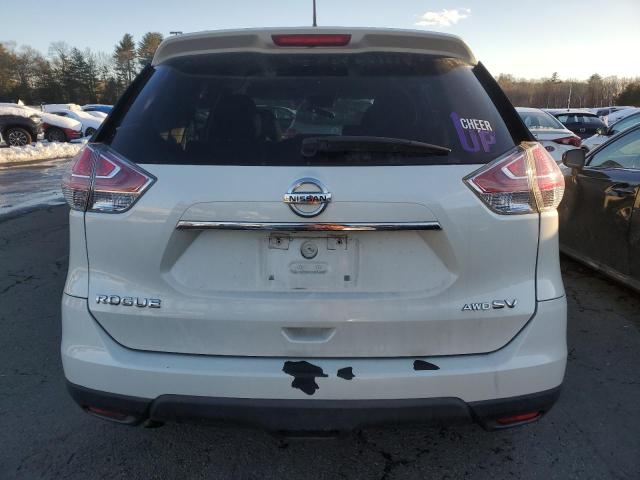 5N1AT2MV9FC767894 - 2015 NISSAN ROGUE S WHITE photo 6