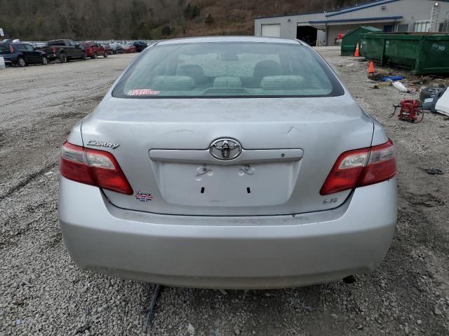 4T1BE46K38U253680 - 2008 TOYOTA CAMRY CE SILVER photo 6