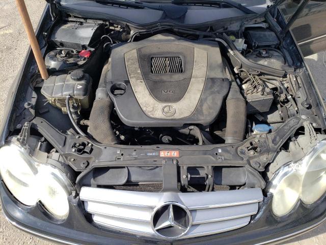 WDBTK56F47T086100 - 2007 MERCEDES-BENZ CLK 350 BLACK photo 11