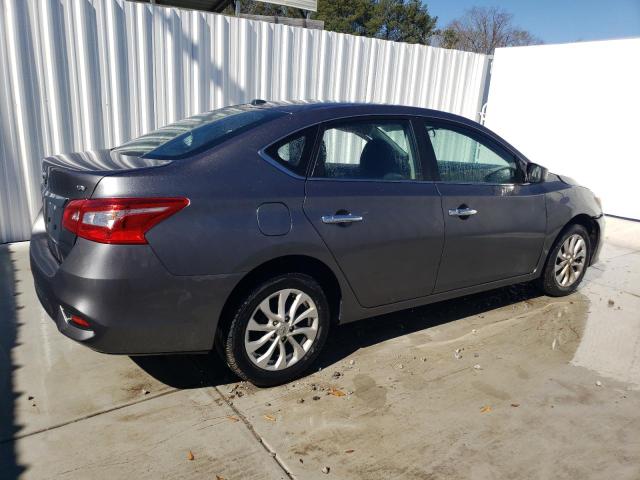 3N1AB7AP8KY401911 - 2019 NISSAN SENTRA S GRAY photo 3