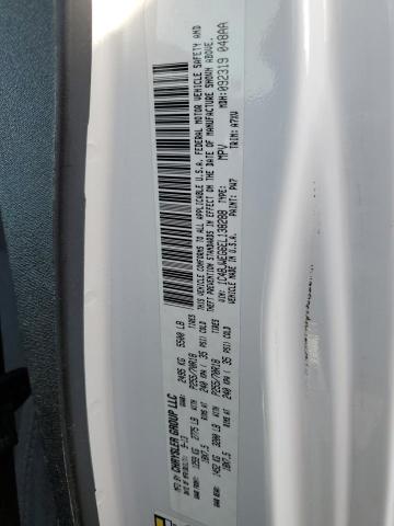 1C4BJWEG6EL138288 - 2014 JEEP WRANGLER U SAHARA WHITE photo 12