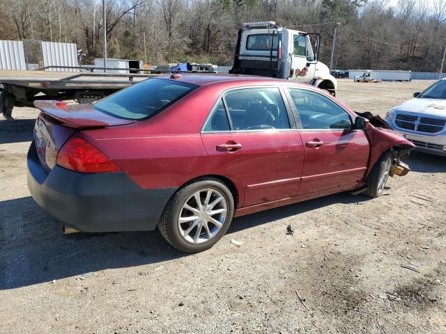 1HGCM56866A162716 - 2006 HONDA ACCORD EX BURGUNDY photo 3