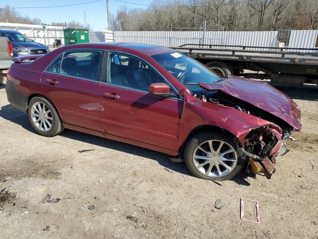 1HGCM56866A162716 - 2006 HONDA ACCORD EX BURGUNDY photo 4