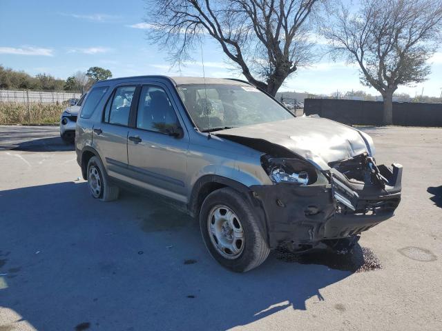 JHLRD68546C022284 - 2006 HONDA CR-V LX SILVER photo 4