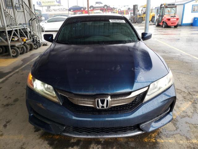 1HGCT1B30GA003374 - 2016 HONDA ACCORD LX-S BLUE photo 5