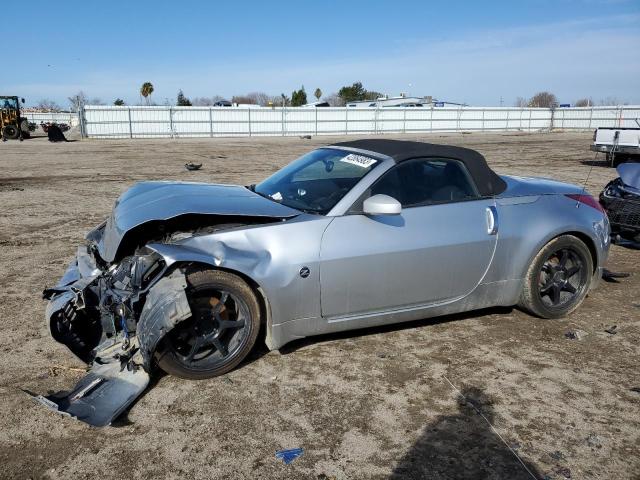 JN1AZ36A54T014754 - 2004 NISSAN 350Z ROADSTER SILVER photo 1