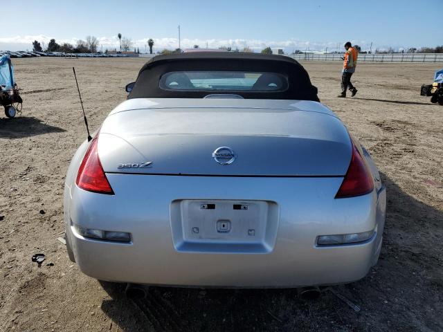 JN1AZ36A54T014754 - 2004 NISSAN 350Z ROADSTER SILVER photo 10