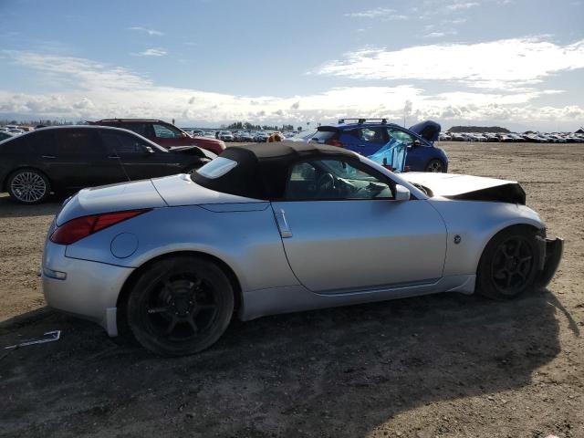 JN1AZ36A54T014754 - 2004 NISSAN 350Z ROADSTER SILVER photo 3