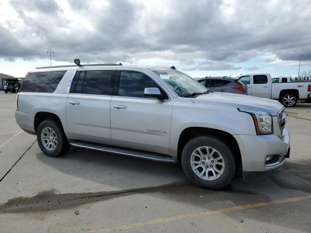 1GKS2GKC1FR226656 - 2015 GMC YUKON XL K1500 SLE SILVER photo 4