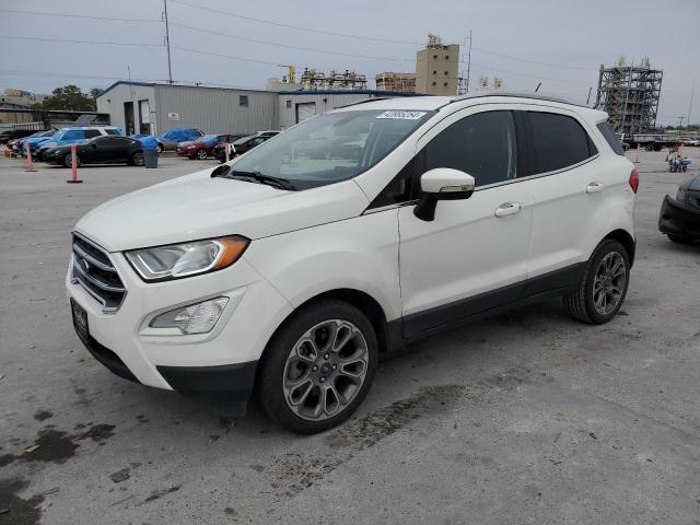 MAJ3S2KE1KC286816 - 2019 FORD ECOSPORT TITANIUM WHITE photo 1