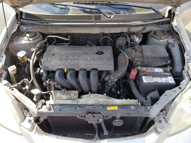 2T1KR32E14C173711 - 2004 TOYOTA COROLLA MA XR SILVER photo 11