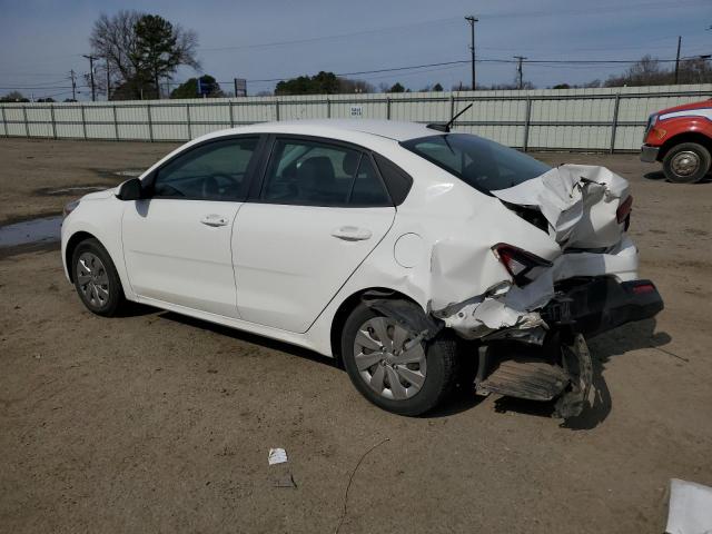 3KPA24AB6JE125616 - 2018 KIA RIO LX WHITE photo 2