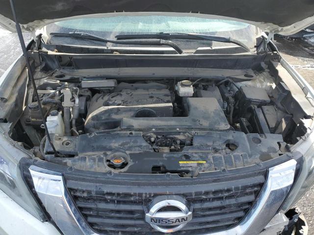 5N1DR2MM7HC615280 - 2017 NISSAN PATHFINDER S WHITE photo 12