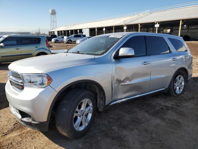 1C4RDJAG5CC336484 - 2012 DODGE DURANGO SXT SILVER photo 1