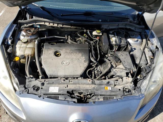 JM1BL1S53A1143728 - 2010 MAZDA 3 S SILVER photo 11