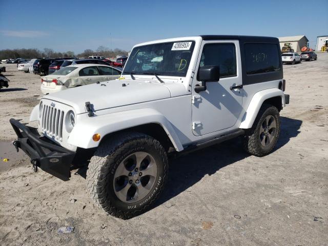 1C4AJWBG7GL250228 - 2016 JEEP WRANGLER SAHARA WHITE photo 1