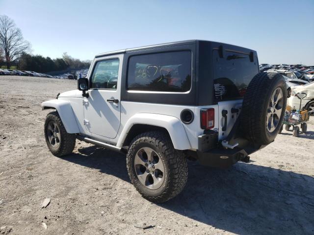 1C4AJWBG7GL250228 - 2016 JEEP WRANGLER SAHARA WHITE photo 2