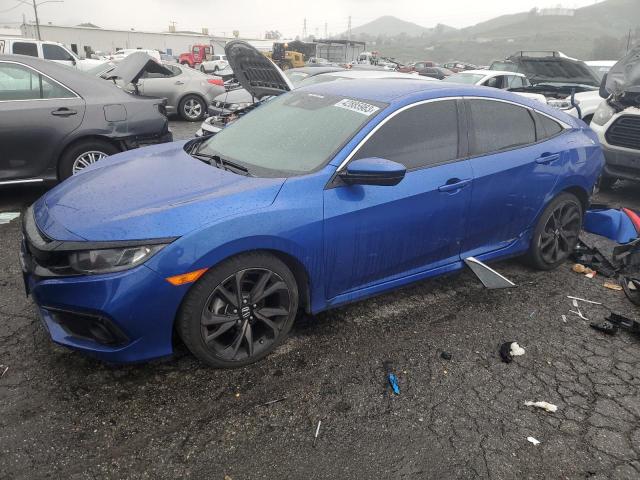 19XFC2F83KE204876 - 2019 HONDA CIVIC SPORT 蓝色 照片 1