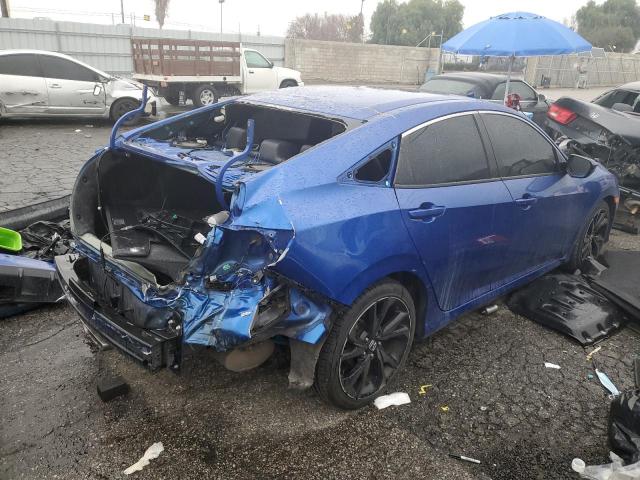 19XFC2F83KE204876 - 2019 HONDA CIVIC SPORT 蓝色 照片 3