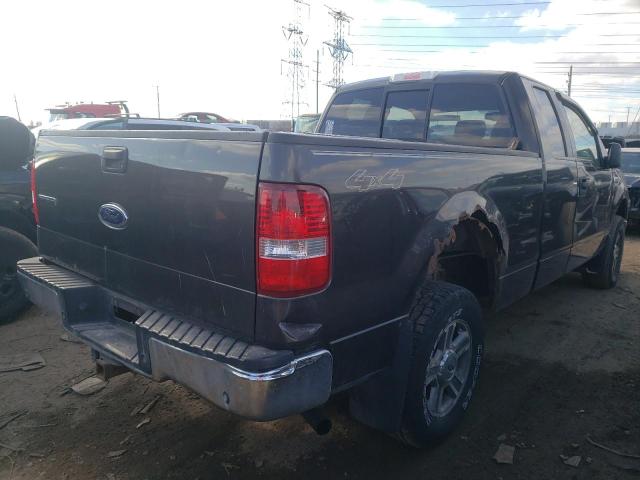 1FTPX14585FB14144 - 2005 FORD F150 BLACK photo 3