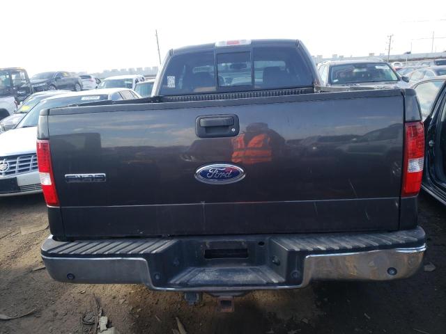 1FTPX14585FB14144 - 2005 FORD F150 BLACK photo 6