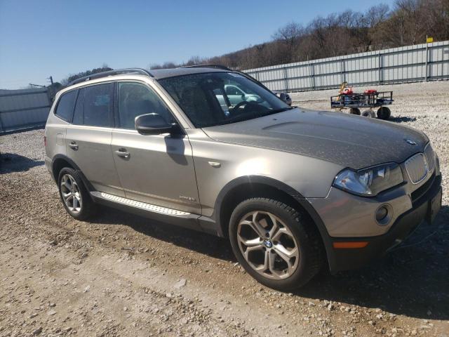 WBXPC9C42AWJ31568 - 2010 BMW X3 XDRIVE30I SILVER photo 4