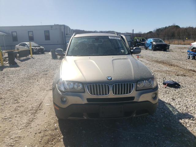 WBXPC9C42AWJ31568 - 2010 BMW X3 XDRIVE30I SILVER photo 5