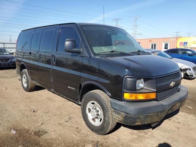 1GCGG25VX61263402 - 2006 CHEVROLET EXPRESS G2 BLACK photo 4