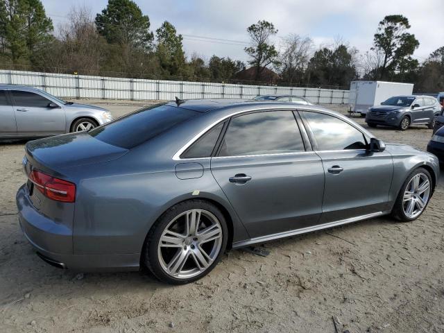 WAU43AFD3GN020360 - 2016 AUDI A8 L QUATTRO GRAY photo 3