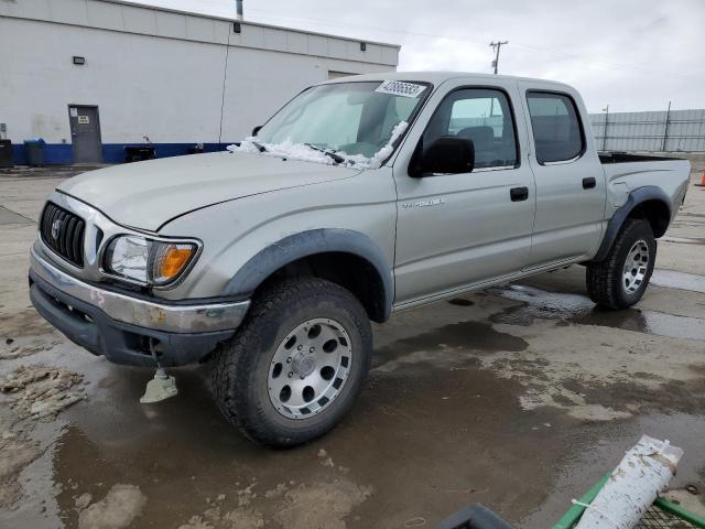 5TEHN72N81Z845590 - 2001 TOYOTA TACOMA DOUBLE CAB 灰色 照片 1