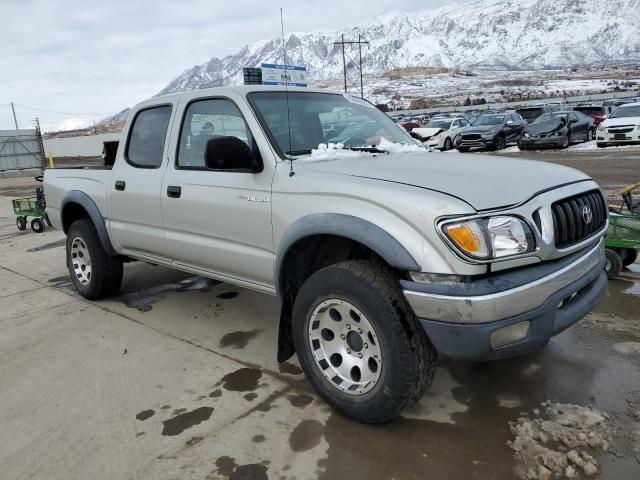 5TEHN72N81Z845590 - 2001 TOYOTA TACOMA DOUBLE CAB 灰色 照片 4