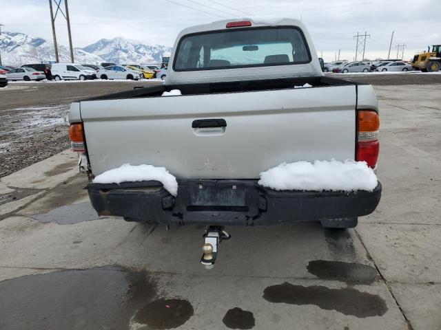5TEHN72N81Z845590 - 2001 TOYOTA TACOMA DOUBLE CAB 灰色 照片 6