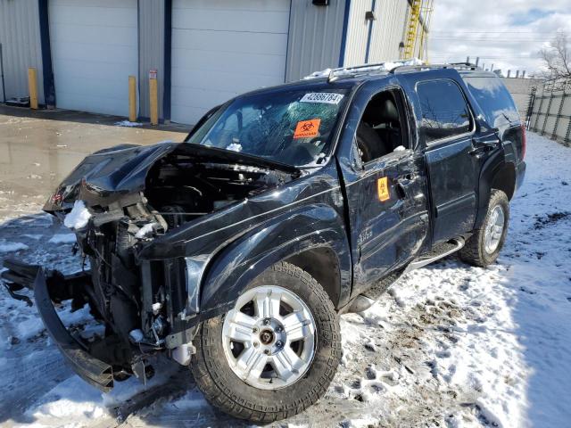 1GNSKBE01DR345568 - 2013 CHEVROLET TAHOE K1500 LT BLACK photo 1