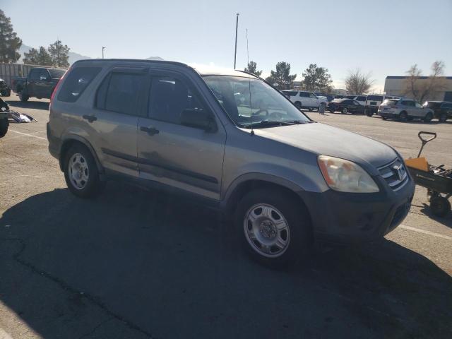 JHLRD68575C013822 - 2005 HONDA CR-V LX GRAY photo 4